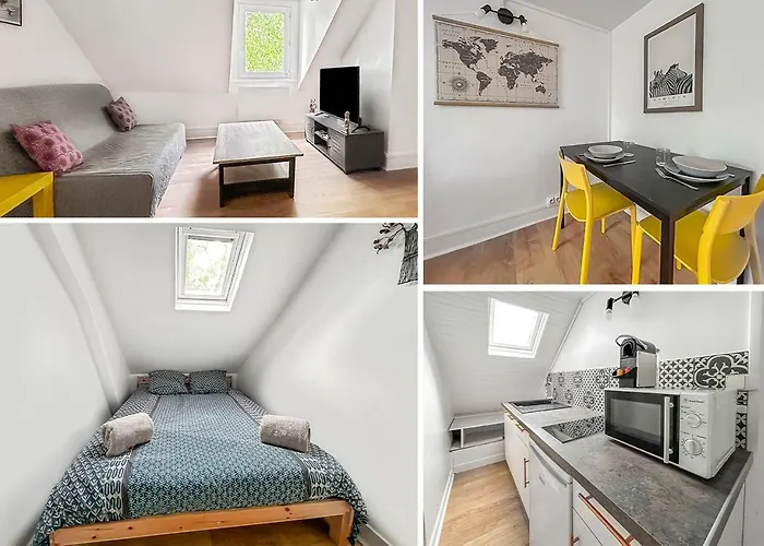 Апартаменты - Vue Parc- Proche Transports *